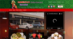 Desktop Screenshot of carmelitasmexicanrestaurant.com